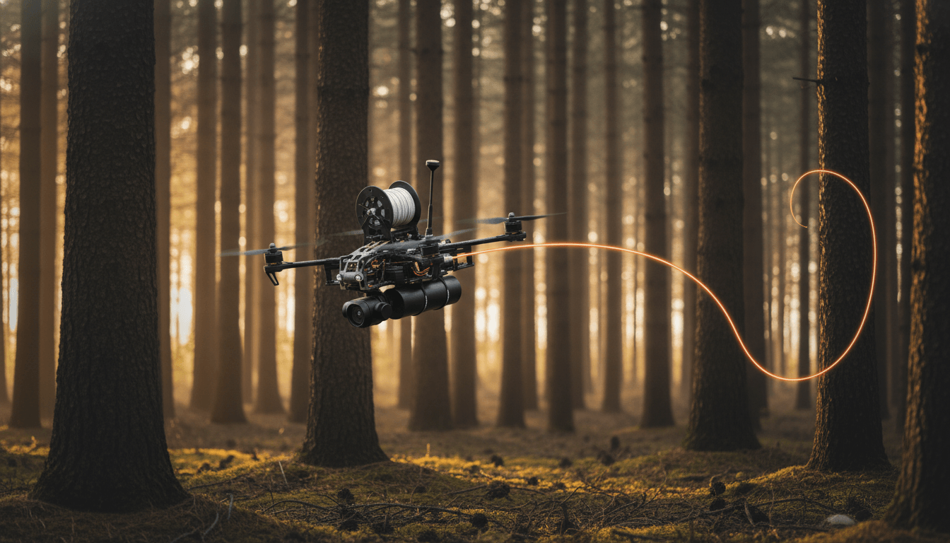 Indrajit — Fibre-optic FPV · EW-resilient
